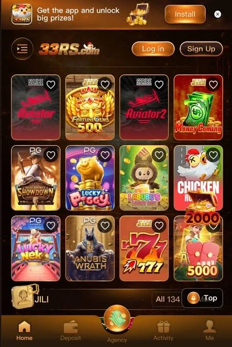 33RS Game mobile lobby featuring Teen Patti, slots, and instant JazzCash Easypaisa withdrawals – Pakistan’s trending real money app.
