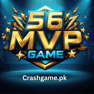 56MVP Game APK download latest version 2026 – Android gaming app icon and logo on a colorful mobile game background.
