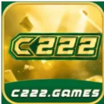 C222 Game mobile app interface showcasing slots and Teen Patti cards with vibrant colours and real cash prizes banner.