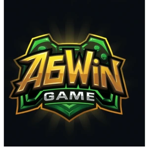 A6Win Game official logo with modern typography and gaming-inspired design on a dark background.