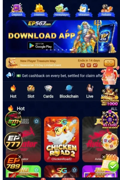 Person enjoying a lottery draw game on Ep567 app with bright graphics and sound effects.