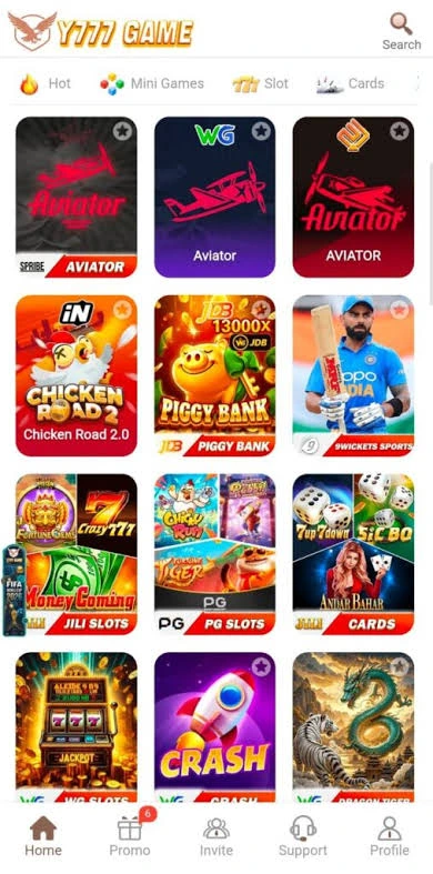 Y777 Game VIP membership dashboard with exclusive benefits.