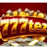 777TEZ Game main lobby displaying card games, slot games, and arcade mini games options.