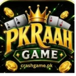 Step-by-step mobile screens of the PKRAAH Game sign-up form, showing fields for mobile number, password, and referral code, illustrating how to join this real money app in Pakistan.